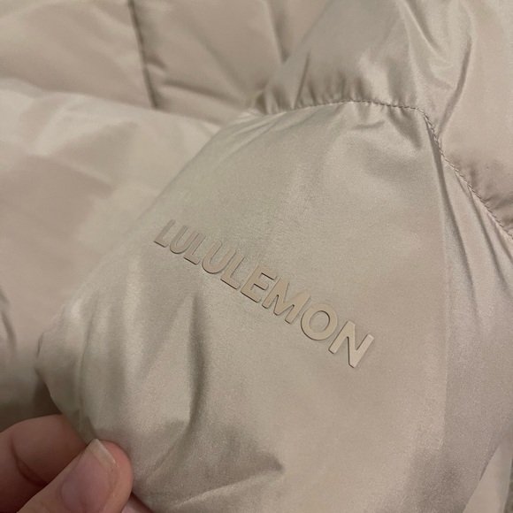 LULULEMON WUNDER PUFF SUPER CROPPED JACKET TRENCH SZ 4 - Picture 11 of 13